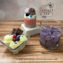 Cargar imagen en el visor de la galería, Taller presencial Velas postres

